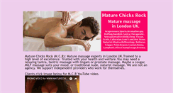 Desktop Screenshot of maturechicksrock.com